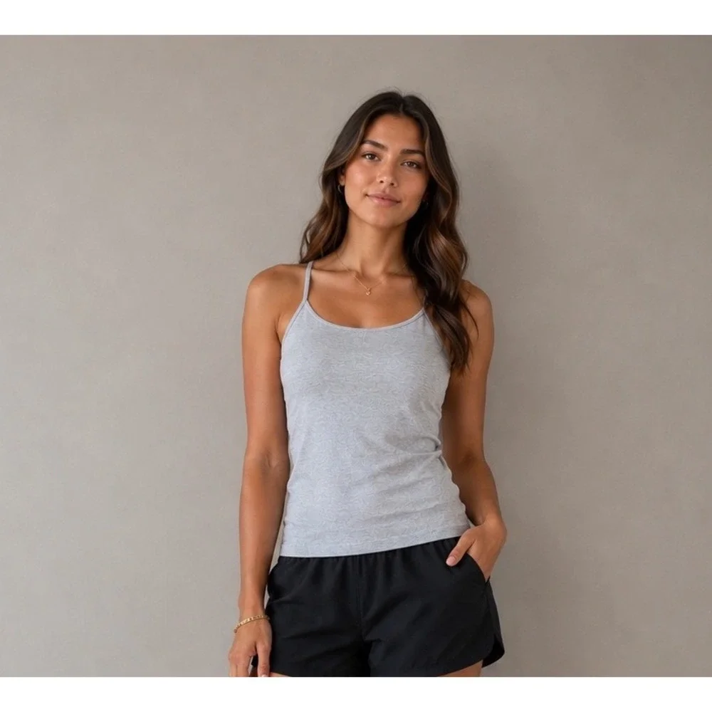 Nike One‎ Dri-Fit Gray Women's Tank Top Small Athletic Workout Gym